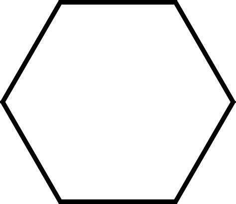 Hexagon Shape .